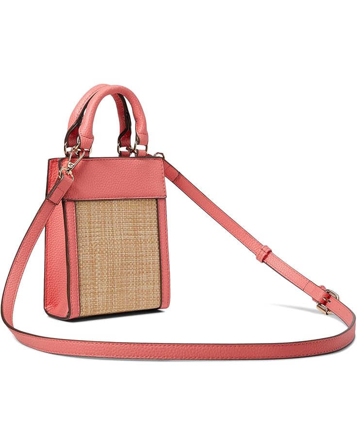 Anne Klein Mini N/S Straw Crossbody